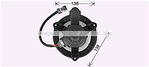 PRASCO Elettromotore ventola abitacolo HY8474 HY8474 costo Ventola abitacolo KIA PICANTO PRASCO