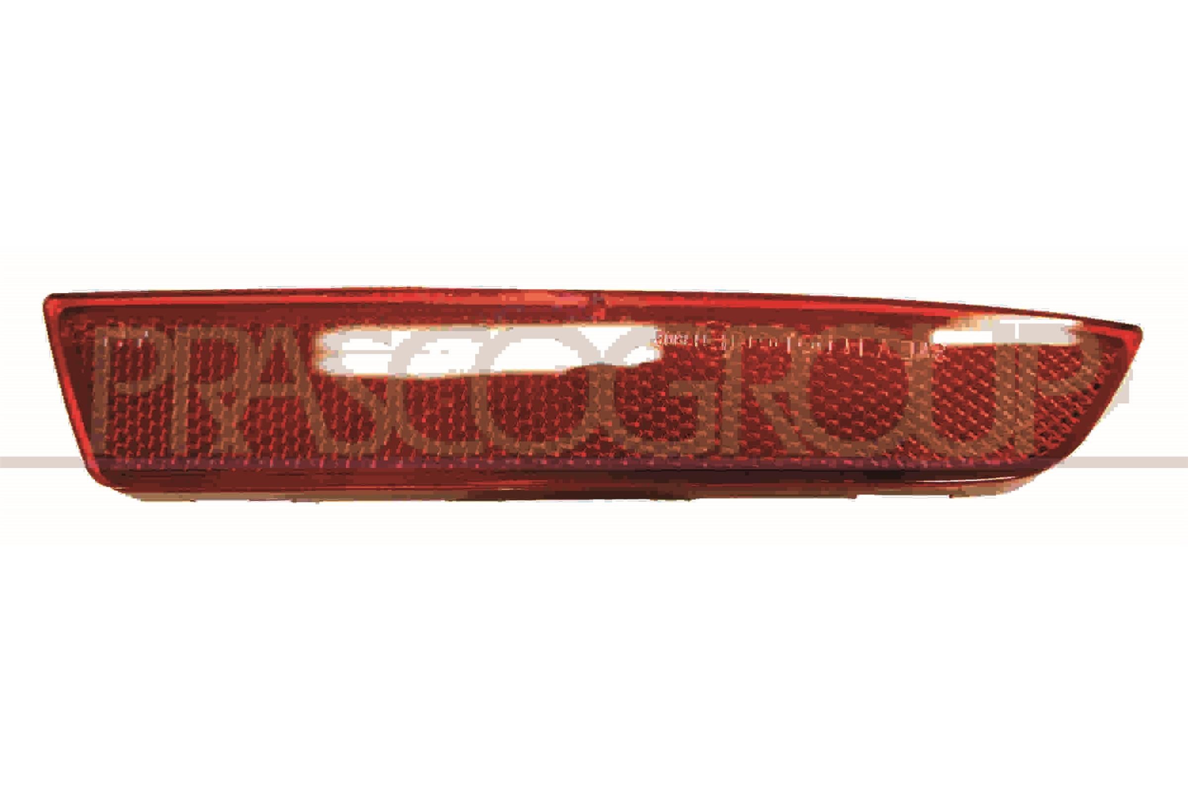 PRASCO Reflector, luz de posição / delimitadora ME9124353 Refletores vermelhos a retaguarda PRASCO Volvo 240 ME9124353