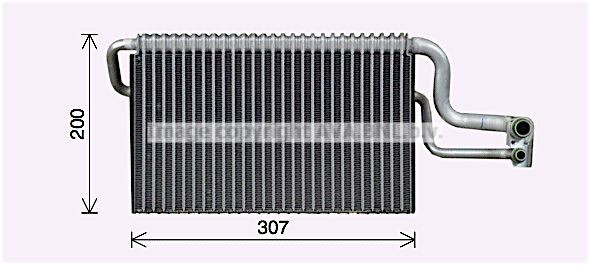 PRASCO Verdampfer, Klimaanlage MNV116 Klimaverdampfer PRASCO KADETT MNV116 günstig