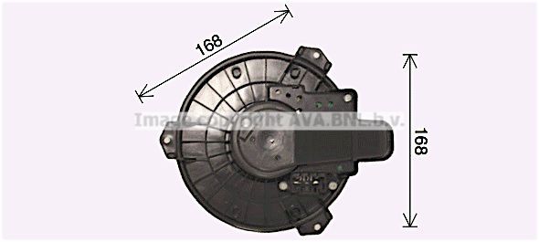 PRASCO Elektromotor vnútorného ventilátora TO8751 PRASCO TO8751 Kúrenie / Ventilácia LEXUS IS III (GSE3_, AVE3_) 2022