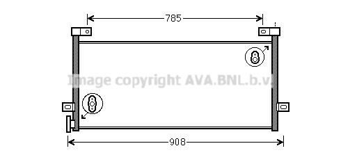 PRASCO Lauhdutin, ilmastointilaite VL5081 VL5081 PRASCO Ilmastoinnin lauhdutin VOLVO XC70