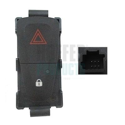HOFFER Interruttore, Lampeggiatore d'emergenza 2103645 2103645 HOFFER Interruttore, lampeggiatore d'emergenza Volkswagen prezzo