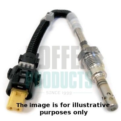 HOFFER Sensor, udstødningsgastemperatur 7451969E 7451969E Temperaturføler MERCEDES-BENZ R-klasse HOFFER
