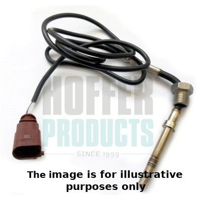 HOFFER Palpeur, température des gaz 7452212E 7452212E Sonde de température Volkswagen POLO HOFFER