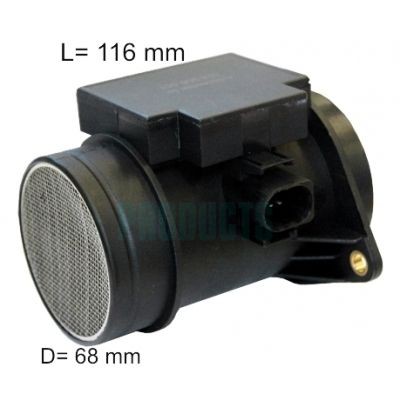 HOFFER Medidor de massa de ar 7516013E Sensor MAF HOFFER Ford PUMA 7516013E