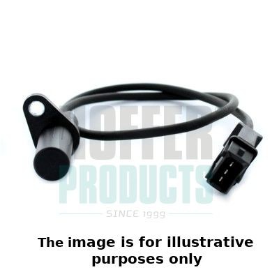 HOFFER Gerador de impulsos, cambota 7517083E 7517083E Sensor da cambota HOFFER FIAT SEDICI