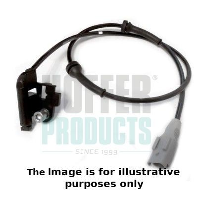HOFFER ABS-Sensor 8290597E Sensor Raddrehzahl HOFFER Citroën JUMPER 8290597E