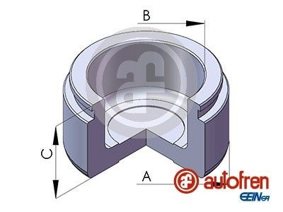 AUTOFREN SEINSA Stempel, bremsecaliper D025601 Stempel bremseklave AUTOFREN SEINSA CLK D025601 billige