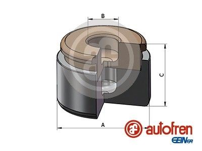 AUTOFREN SEINSA Stempel, bremsecaliper D025731 AUTOFREN SEINSA D025731 Stempel bremseklave Porsche 911 993 pris