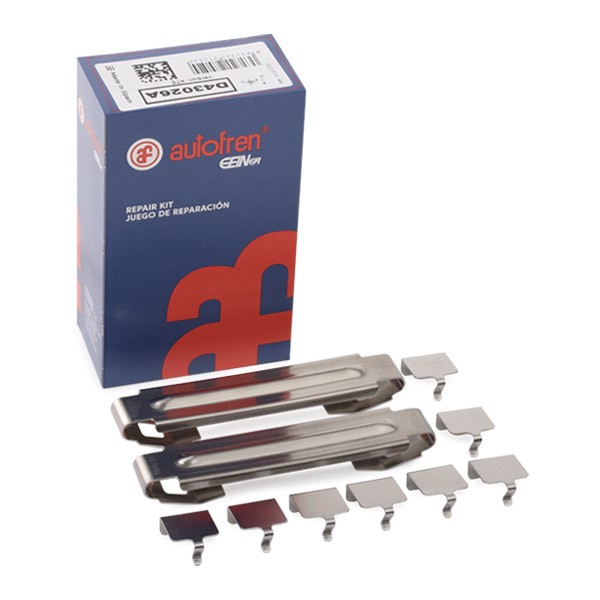AUTOFREN SEINSA Kit de acessórios, pastilhas de travão D43026A D43026A Kit de acessórios, pastilhas de travão AUDI A3 AUTOFREN SEINSA