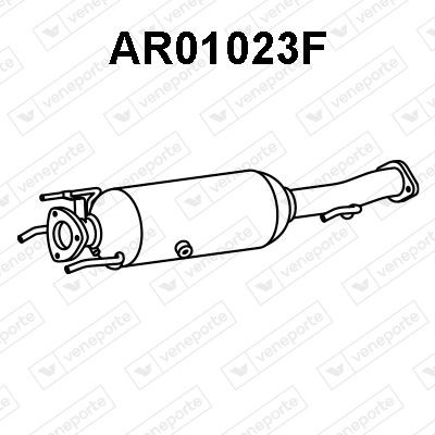 VENEPORTE Diesel particulate filter AR01023F VENEPORTE AR01023F Alfa Romeo GT 937 diesel particulate filter (dpf) replacement