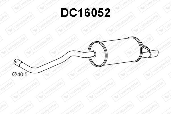 VENEPORTE Izplūdes gāzu trokšņa slāpētājs (pēdējais) DC16052 VENEPORTE Izplūdes gāzu trokšņa slāpētājs DC16052 pieredze