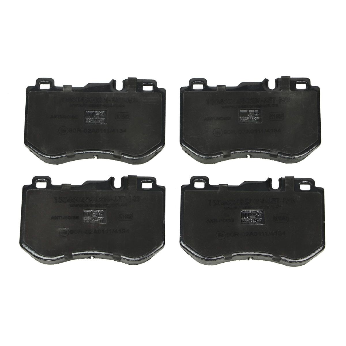 MASTER-SPORT Kit pastiglie freni 13046048802N-SET-MS 13046048802N-SET-MS Pastiglie freno sportive MERCEDES-BENZ MASTER-SPORT costo