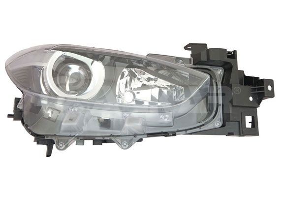 ALKAR Farol principal 2750652 Farol dianteiro ALKAR Mazda Série B 2750652