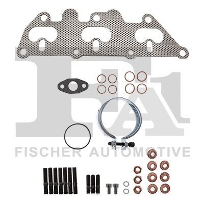 FA1 Σετ τοποθέτησης, φορτιστής KT540130 FA1 KT540130 Φλάντζα υπερπληρωτή καυσαερίων Saab 9-5 YS3G φθηνά