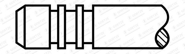 GOETZE ENGINE Auslassventil 91-261129-00 91-261129-00 Auslaßventil DAIHATSU SIRION GOETZE ENGINE kaufen