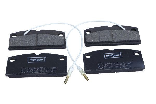 MAXGEAR Pastilhas de travão 19-3399 MAXGEAR 19-3399 Pastilhas de travão AIXAM D-Truck Pick-up 0.6 15 cv 2018