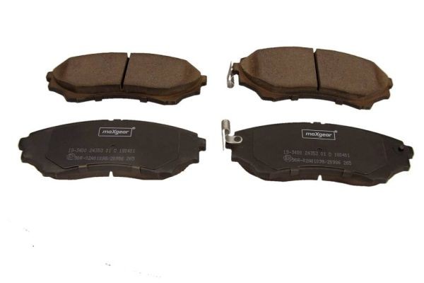 MAXGEAR Piduriklotsid 19-3400 MAXGEAR 19-3400 Sport piduriklotsid Ford Ranger mk2 hind