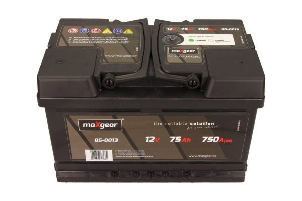 MAXGEAR Μπαταρία εκκίνησης 85-0013 Μπαταρία Renault SB_, SR_ 85-0013 MAXGEAR