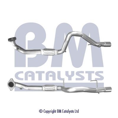 BM CATALYSTS Heitgaasitoru BM50740 BM CATALYSTS BM50740 Väljalasketoru Jeep Compass mk49 hind