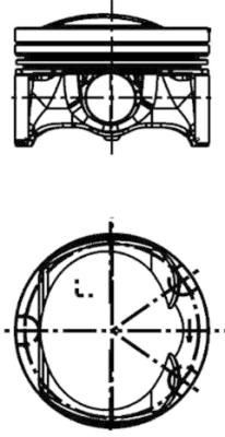 KOLBENSCHMIDT Kolvid 41197600 KOLBENSCHMIDT 41197600 Kolvid