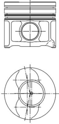 Zuiger KOLBENSCHMIDT 41795620 KOLBENSCHMIDT 41795620 Motorzuiger FIAT STILO 2010