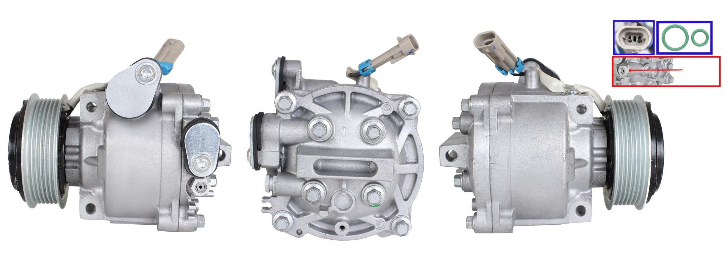 DRI Kondicioniera kompresors 700511068 700511068 Kondicioniera kompresors OPEL ZAFIRA DRI