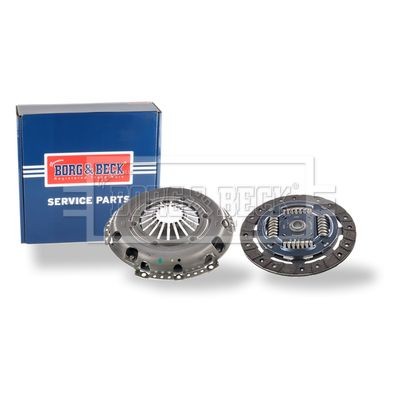 BORG & BECK Kopplingssats HKR1073 HKR1073 BORG & BECK komplett koppling FIAT QUBO