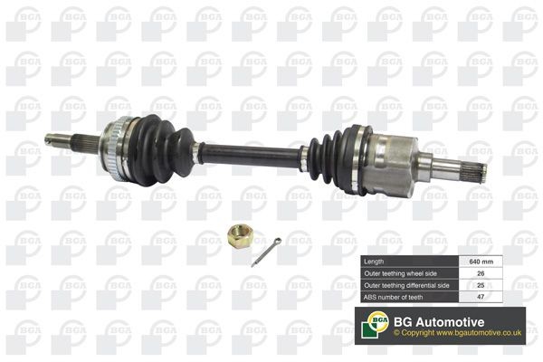Drivaksel BGA DS1300L BGA DS1300L: Drivaksel Chrysler 300 2025