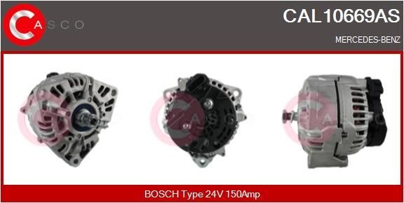 CASCO Lichtmaschine CAL10669AS CASCO CAL10669AS Lichtmaschine WIESMANN MF4 Roadster 4.4 408 PS 2010