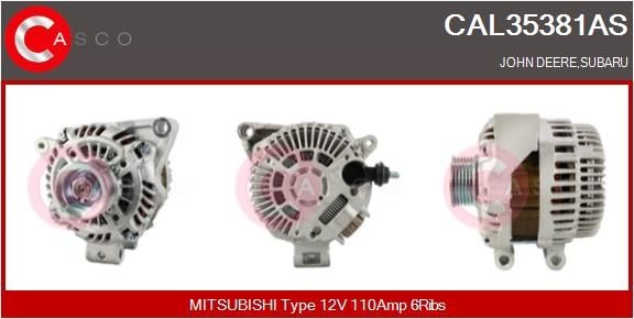 Δυναμό CASCO CAL35381AS CASCO CAL35381AS: Δυναμό αυτοκινήτου Subaru FORESTER 2014