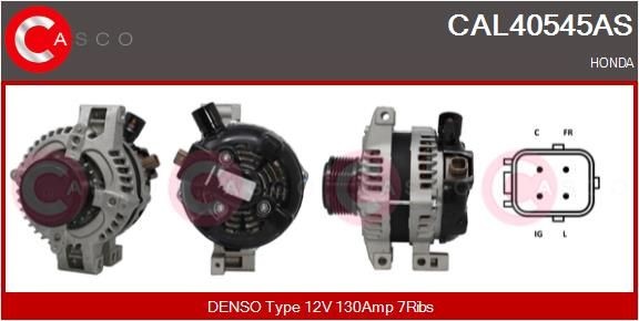 CASCO Dynamo CAL40545AS Dynamo CASCO VANILLE Buss CAL40545AS billige