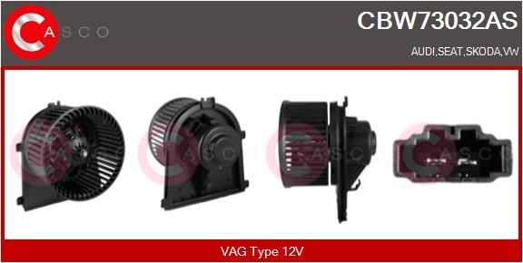 CASCO Interieurventilatie CBW73032AS Kachelventilator CASCO FELICIA CBW73032AS goedkoop