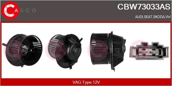 CASCO Salongipuhur CBW73033AS CASCO CBW73033AS Salongipuhur Audi A3 8V7 hind