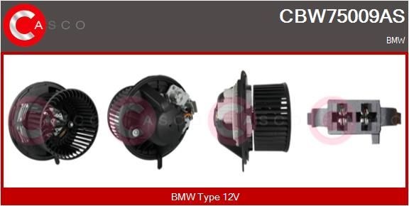 CASCO Vnútorný ventilátor CBW75009AS Vnútorný ventilátor CASCO VOYAGER CBW75009AS lacné