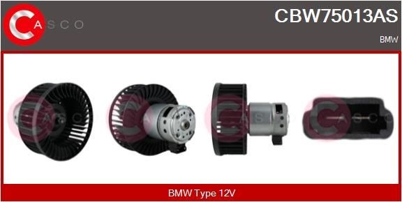 CASCO Innenraumgebläse CBW75013AS CASCO CBW75013AS Pkw-Heizung BMW E46 Coupe 2002