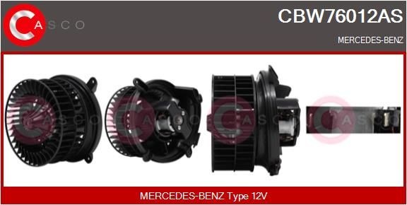 CASCO Ventilatore abitacolo CBW76012AS Ventilatore abitacolo CASCO CBW76012AS Riscaldamento e ventilazione Mercedes W202