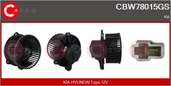 Ventilatore abitacolo CASCO CBW78015GS CASCO CBW78015GS Ventola climatizzatore Kia PICANTO 2018