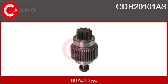 CASCO Pinion, starter CDR20101AS CASCO CDR20101AS VW LT freewheel gear, starter replacement