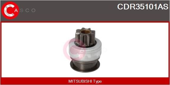 CASCO Zobrats, Starteris CDR35101AS CASCO CDR35101AS Pievads ar brīvgaitas mehānismu, starteris Hyundai i40 VF cena