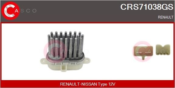 CASCO Resistenza ventola abitacolo CRS71038GS CASCO CRS71038GS Resistenza del ventilatore abitacolo Renault Master 3 Van originali prezzo