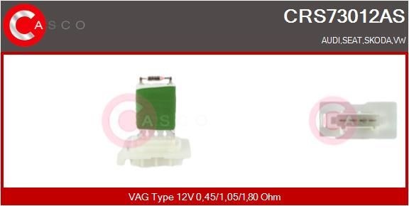 CASCO Resistenza ventola abitacolo CRS73012AS CRS73012AS costo Resistenza ventola abitacolo VOLVO XC60 CASCO