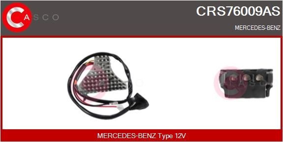 CASCO Motstand, kupévifte CRS76009AS CASCO CRS76009AS Motstand kupevifte Mercedes S124 (W124) til en fordelagtig pris