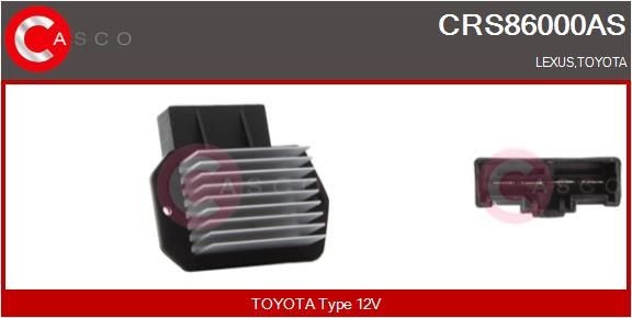 CASCO Kachelweerstand CRS86000AS CASCO CRS86000AS Kachelweerstand Lexus RX XU30 aan een voordelige prijs