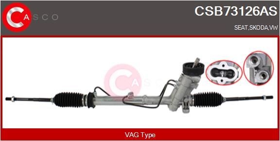 Tannstang CASCO CSB73126AS CASCO CSB73126AS: Tannstang Škoda ROOMSTER 2012