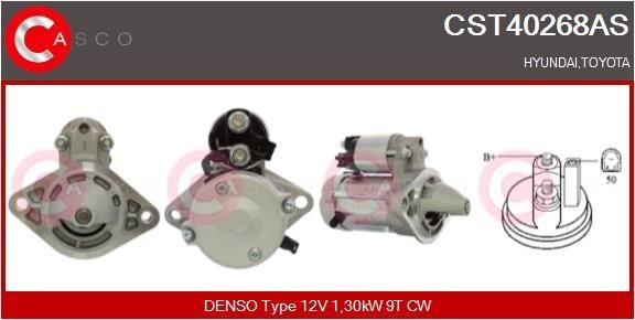 CASCO Starter CST40268AS Starter CASCO Toyota VERSO CST40268AS