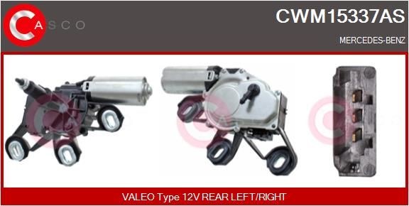 CASCO Pesuri mootor CWM15337AS CWM15337AS Klaasipuhasti mootor MERCEDES-BENZ R-klass CASCO