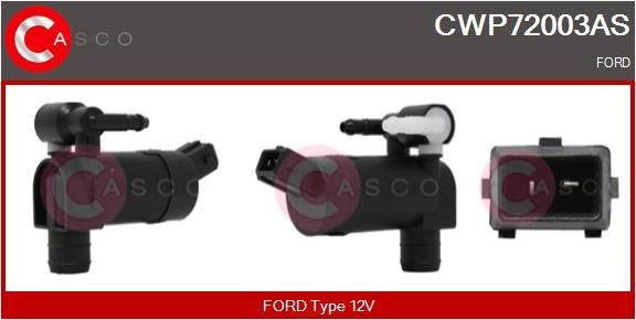CASCO Spylepumpe CWP72003AS Vinduspylermotor CASCO TOURNEO CONNECT CWP72003AS billige