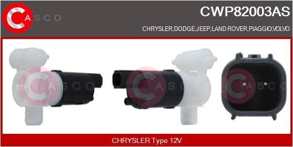 CASCO Spylepumpe CWP82003AS Vindusspylerpumpe CASCO C-CROSSER CWP82003AS billige