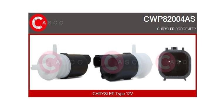 CASCO Vandpumpe, rudevisker / vasker CWP82004AS CASCO Sprinklerpumpe SKODA CWP82004AS